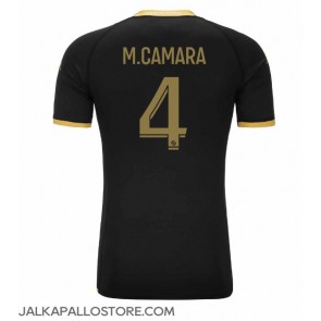 AS Monaco Mohamed Camara #4 Vieraspaita 2023-24 Lyhythihainen